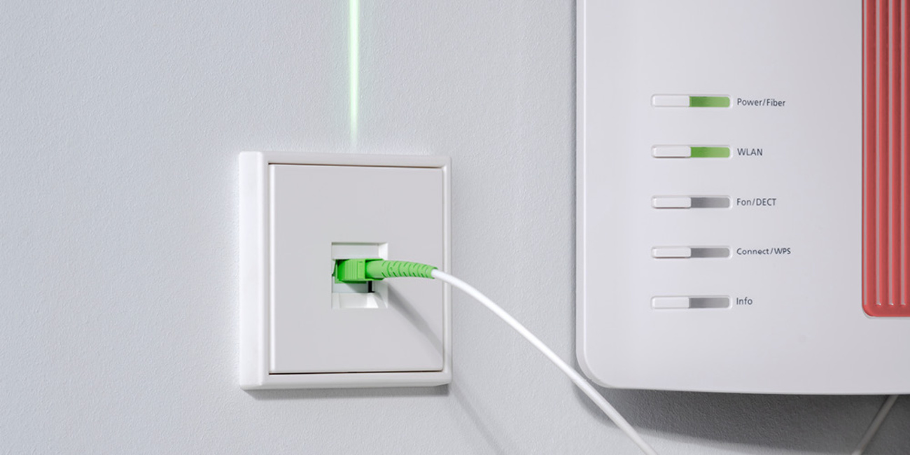 Die neuen Glasfaser-Anschlussdosen bei AMH Elektrotechnik Meisterbetrieb e.K. in Reichertshofen